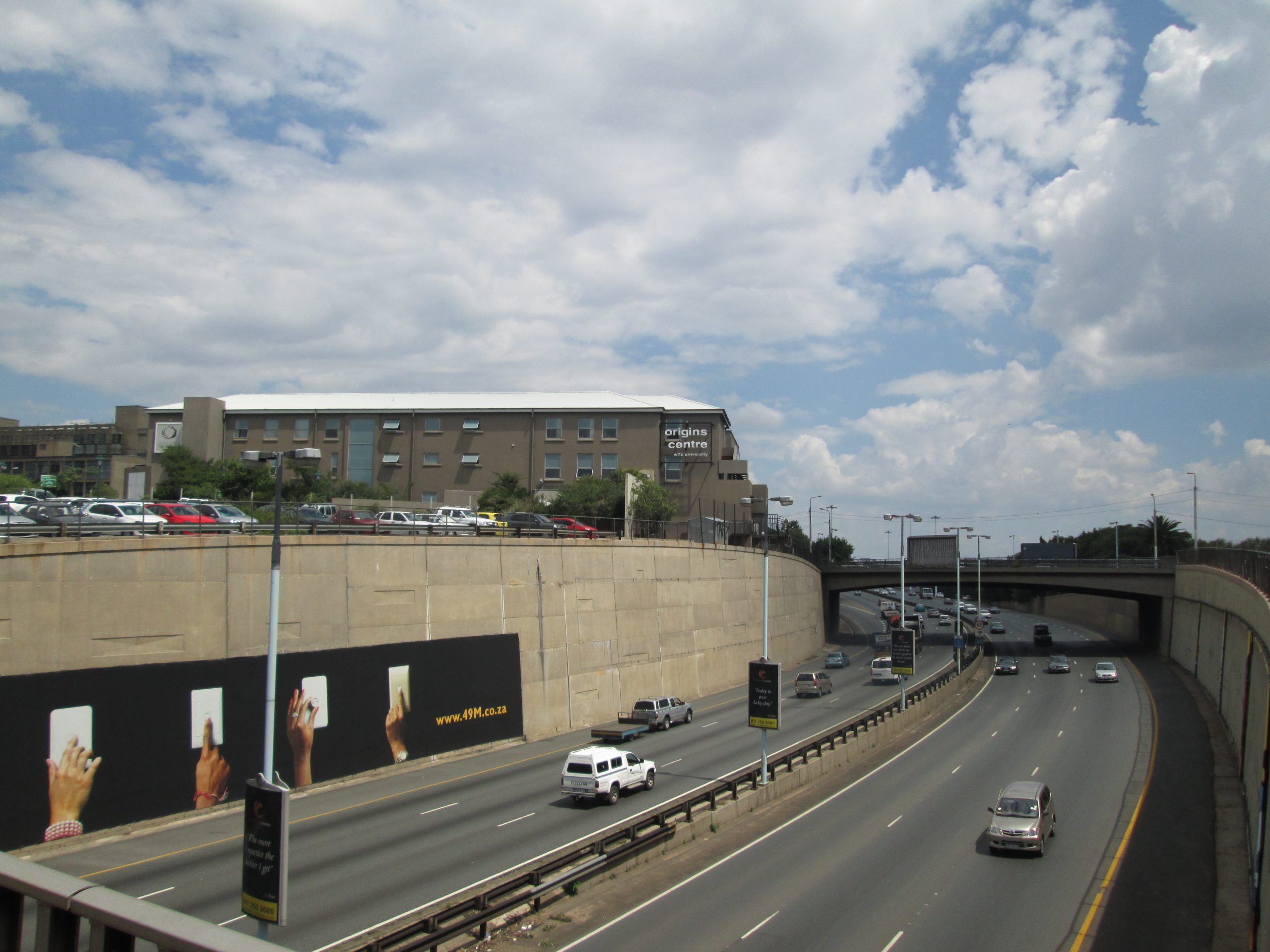 Origins_Centre_and_M1_highway